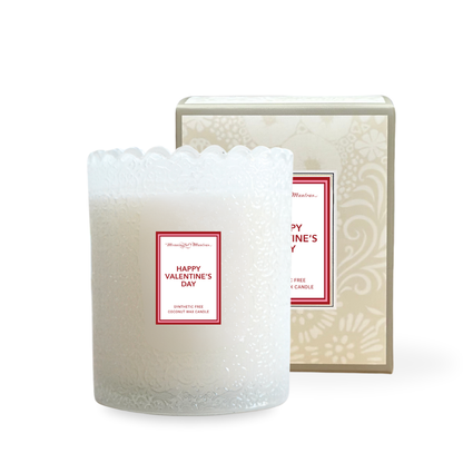 Happy Valentine's Day! Velvet Rose & Cedar Natural Candle 8oz Kaia Collection