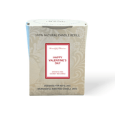 Happy Valentine's Day! Velvet Rose & Cedar Natural Candle 8oz Kaia Collection Refill - Vegan America