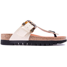 Kiwi Footbed Tortoiseshell Sandals - Vegan America