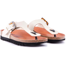Kiwi Footbed Tortoiseshell Sandals - Vegan America