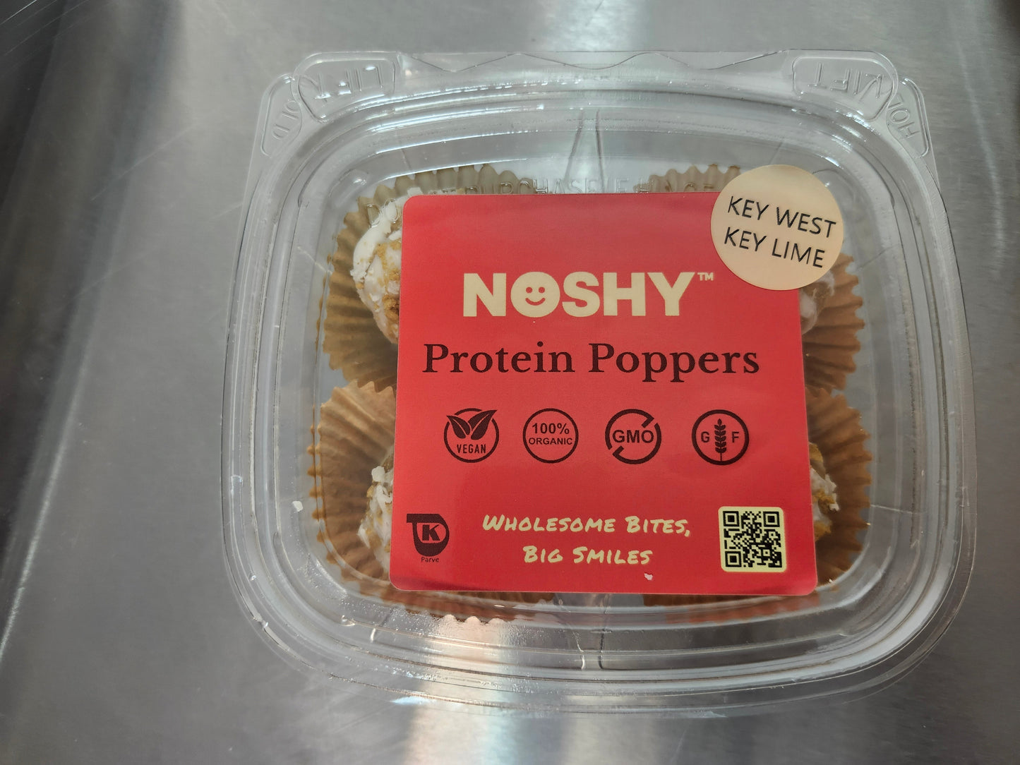 Key West Key Lime Protein Poppers