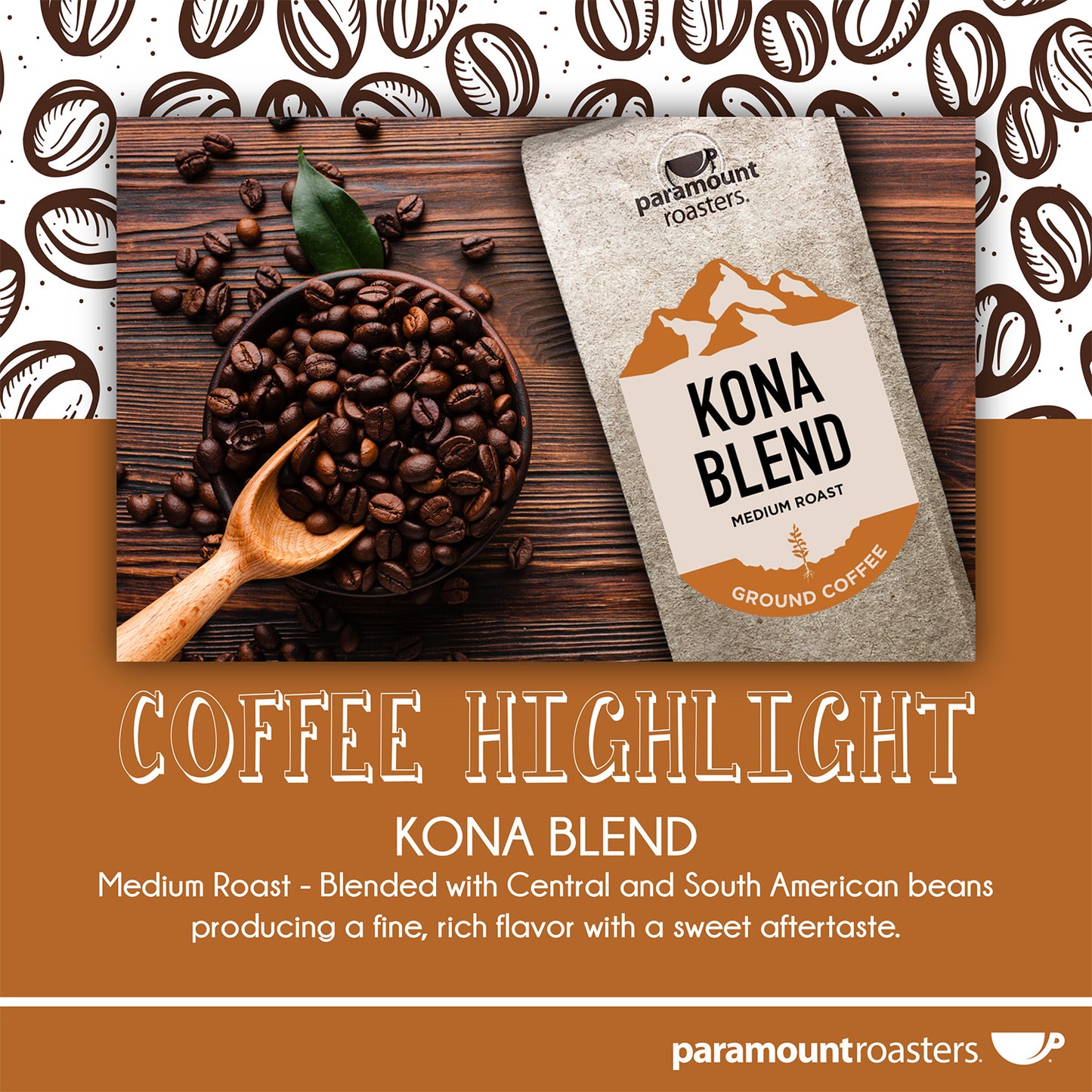 Kona Blend 5lb Ground Coffee
