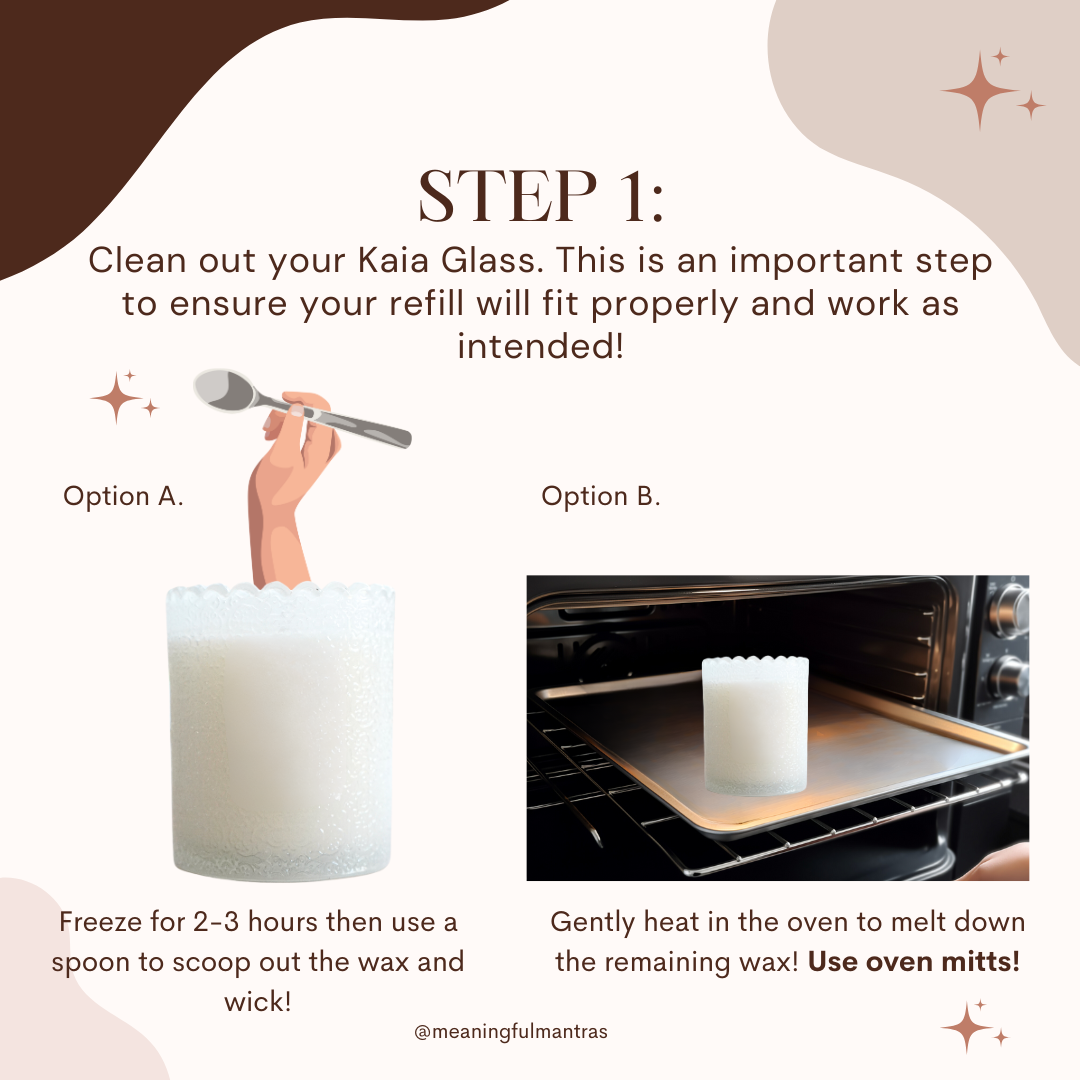 Kaia Candle Refill Step 1