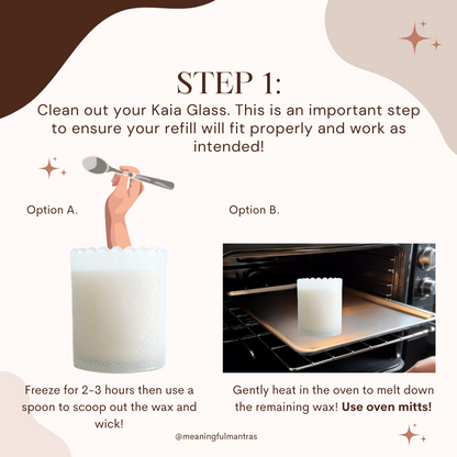 Kaia Candle Refill Step 1