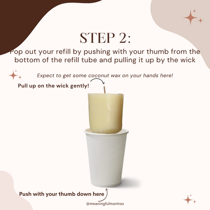 Kaia Candle Refill Step 2