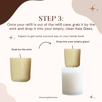 Kaia Candle Refill Step 3