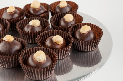 Hazelnut Bliss Vegan Chocolate Truffles