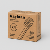 Replacement Heads for Kaylaan's Electric Bamboo Toothbrush - Vegan America