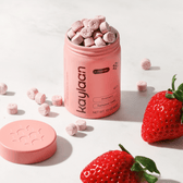 Fluoride Strawberry Toothpaste Tablets - Vegan America