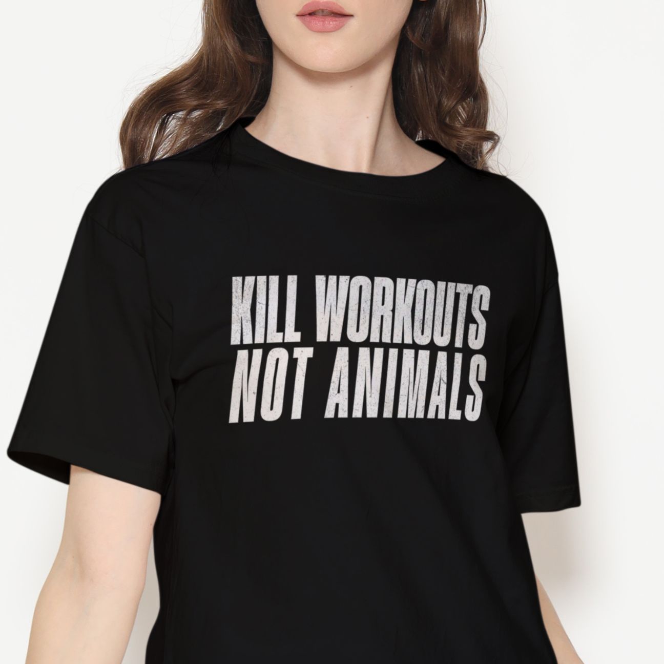 Kill Workouts Not Animals T-Shirt