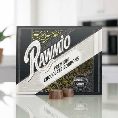 Rawmio 70% Dark Chocolate Bonbons, 12 Bonbons - Vegan America