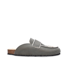 Vegan Winter-Lined Clogs in Organic Cotton Kood Green