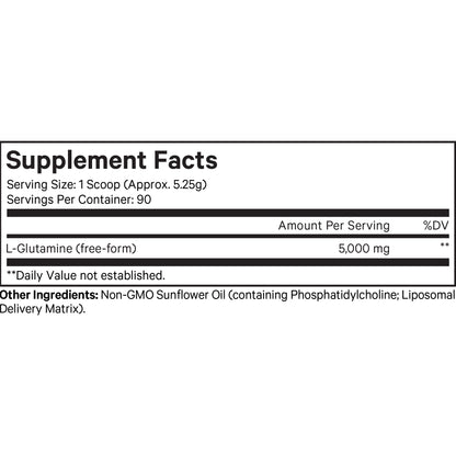 Liposomal L-Glutamine+ Powder