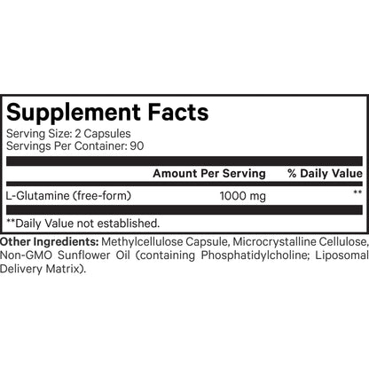 Liposomal L-Glutamine+ Capsules