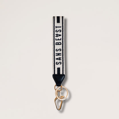 Laneway Wristlet - Licorice + Gold
