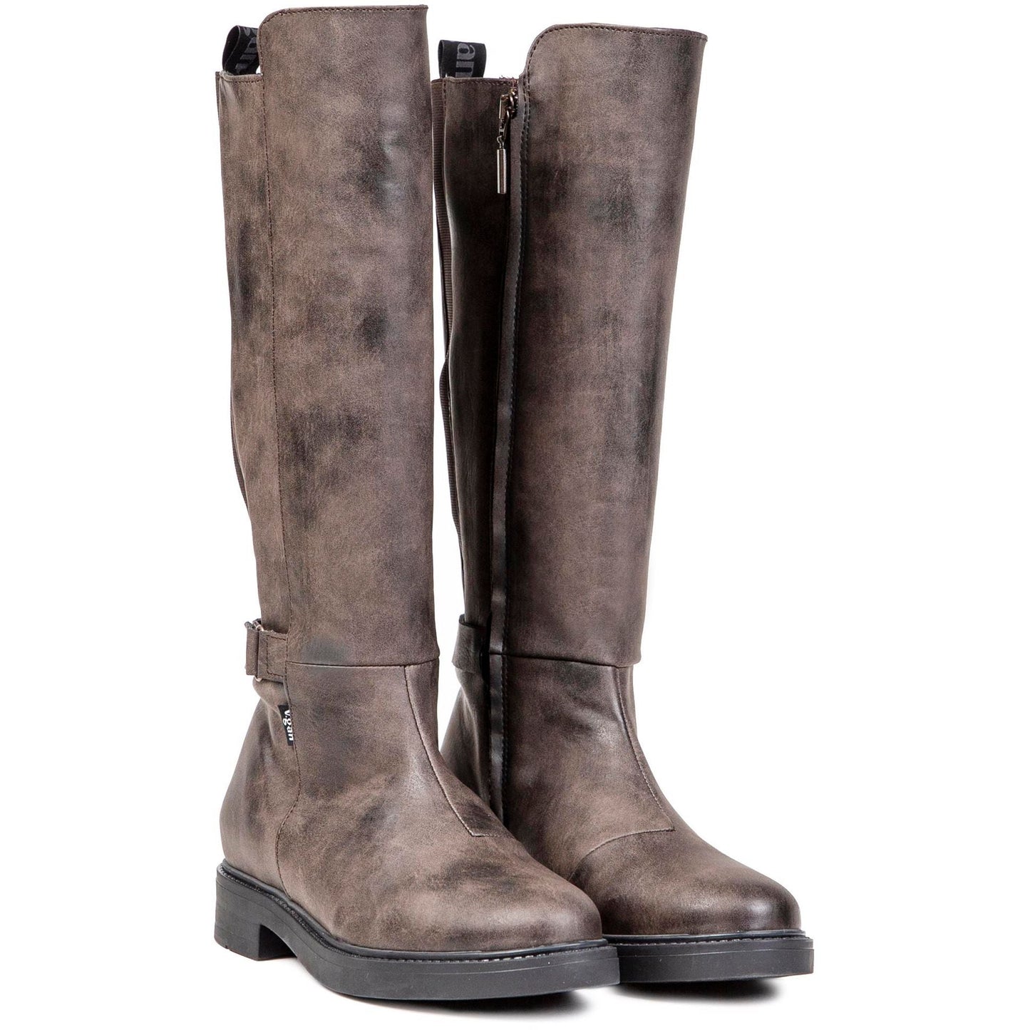 Leaf Knee High Boots - Vegan America