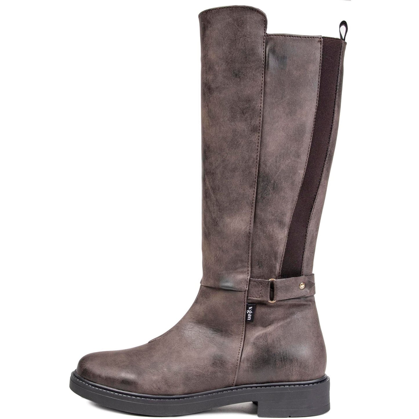 Leaf Knee High Boots - Vegan America