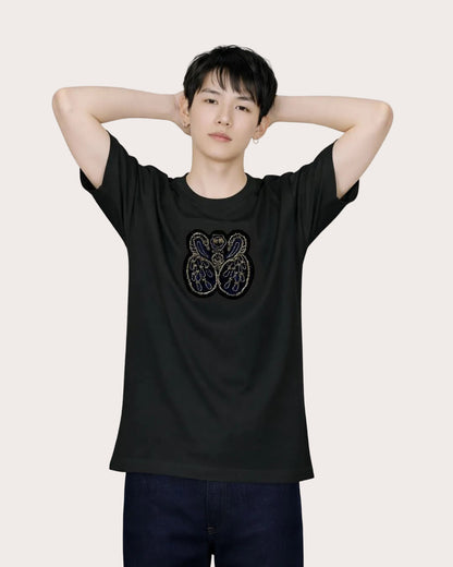 LO NEEL T-shirt Ocean Noir