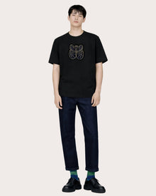 LO NEEL T-shirt Ocean Noir