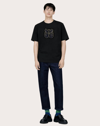 LO NEEL T-shirt Ocean Noir