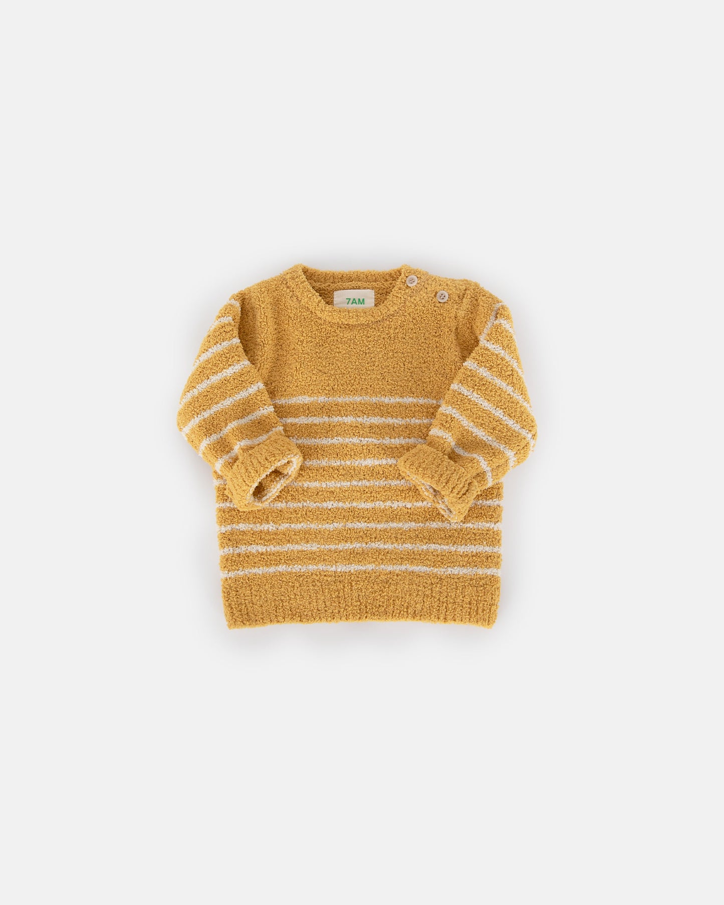 Long Sleeve Top Striped - Fuzzy