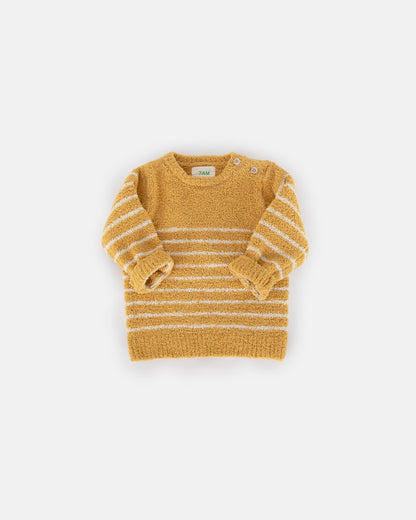 Long Sleeve Top Striped - Fuzzy