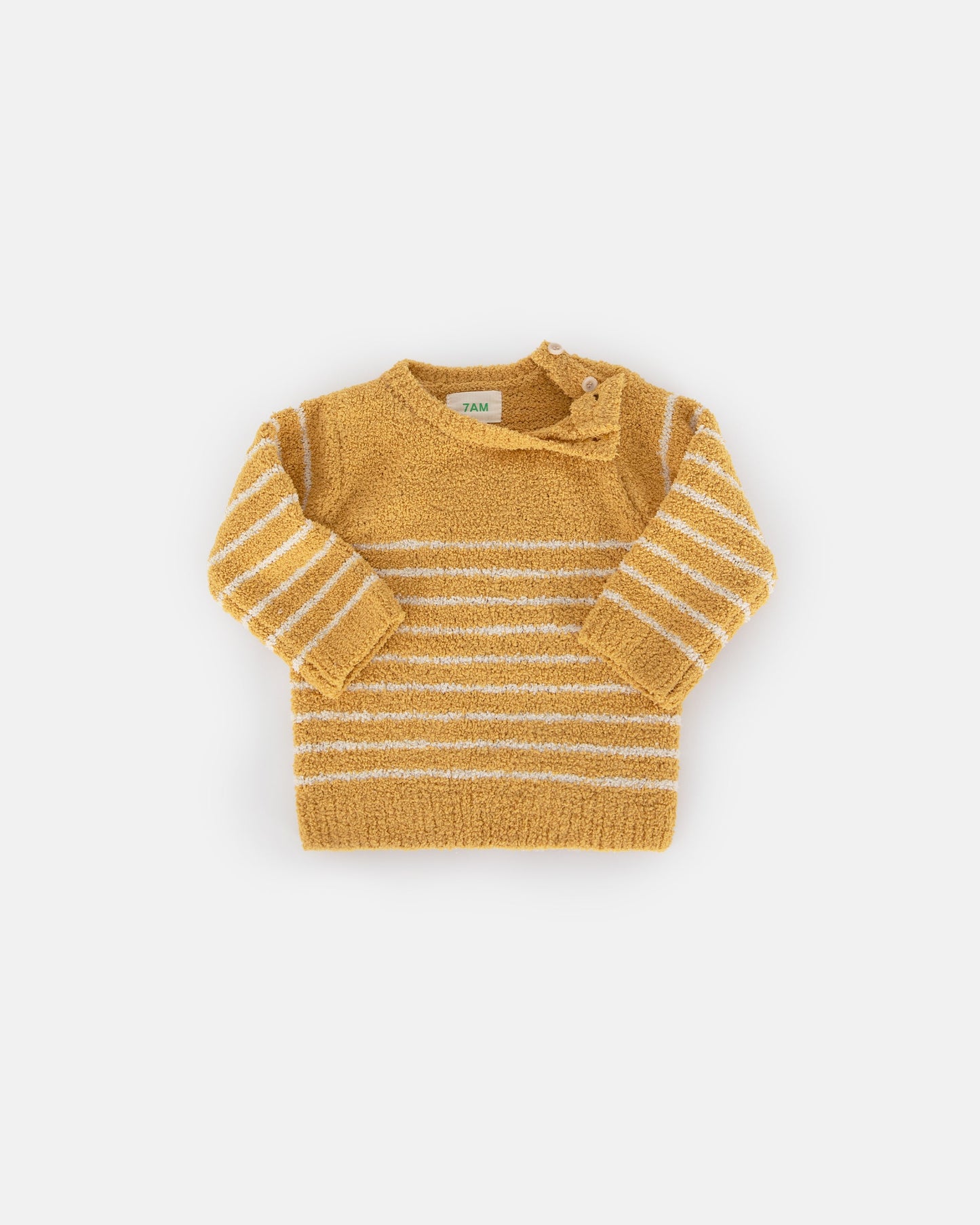 Long Sleeve Top Striped - Fuzzy