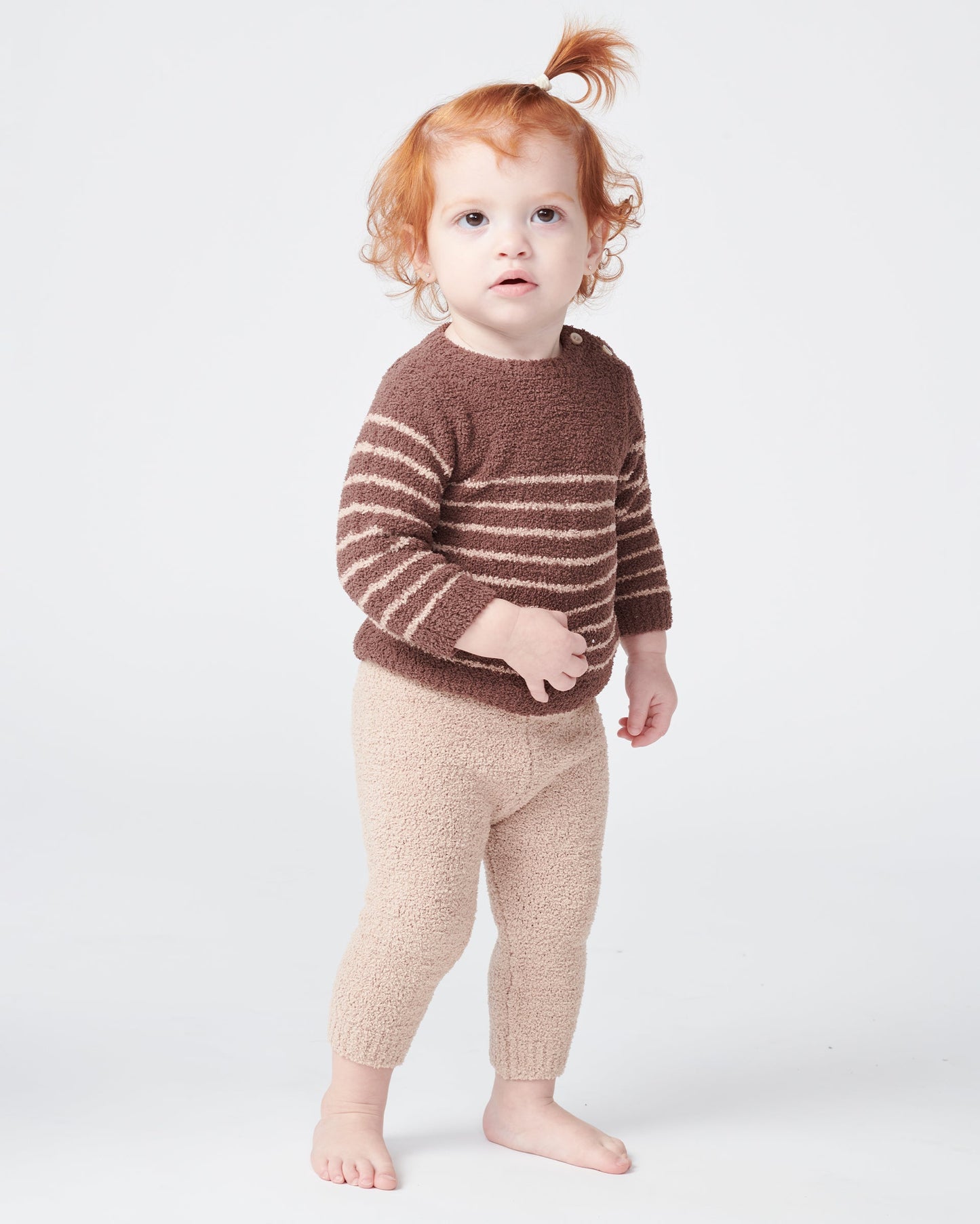 Long Sleeve Top Striped - Fuzzy