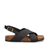 AppleSkin® Vegan Anatomical Sandals Lanta Black - Vegan America
