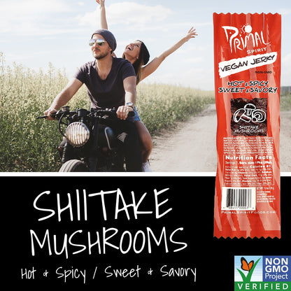 Primal Spirit Vegan Jerky - HOT & SPICY