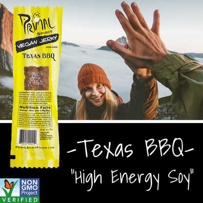 Primal Spirit Vegan Jerky - TEXAS BBQ