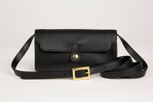 Lavāda Signature Crossbody Wallet Clutch in Black - Vegan America