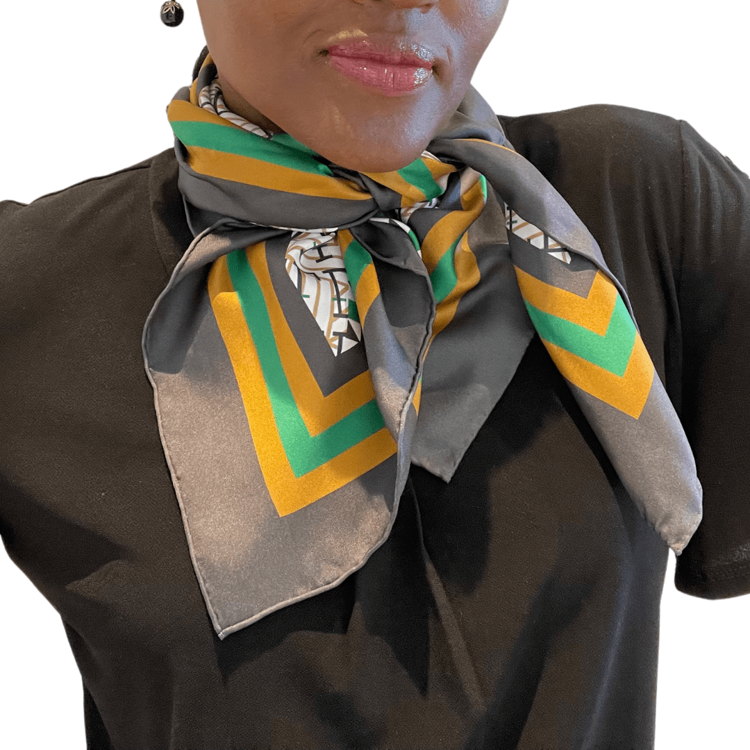 Lavāda 100% Silk Scarf (Square 35" x 35") - Vegan America