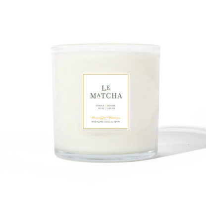 Le Matcha Natural Candle 55oz Rosaline Collection