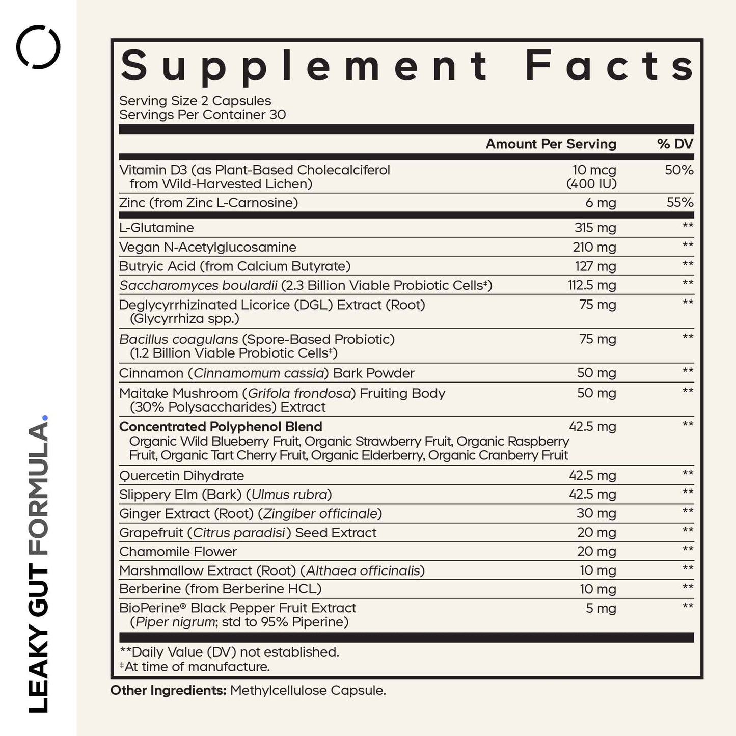 Leaky Gut Formula