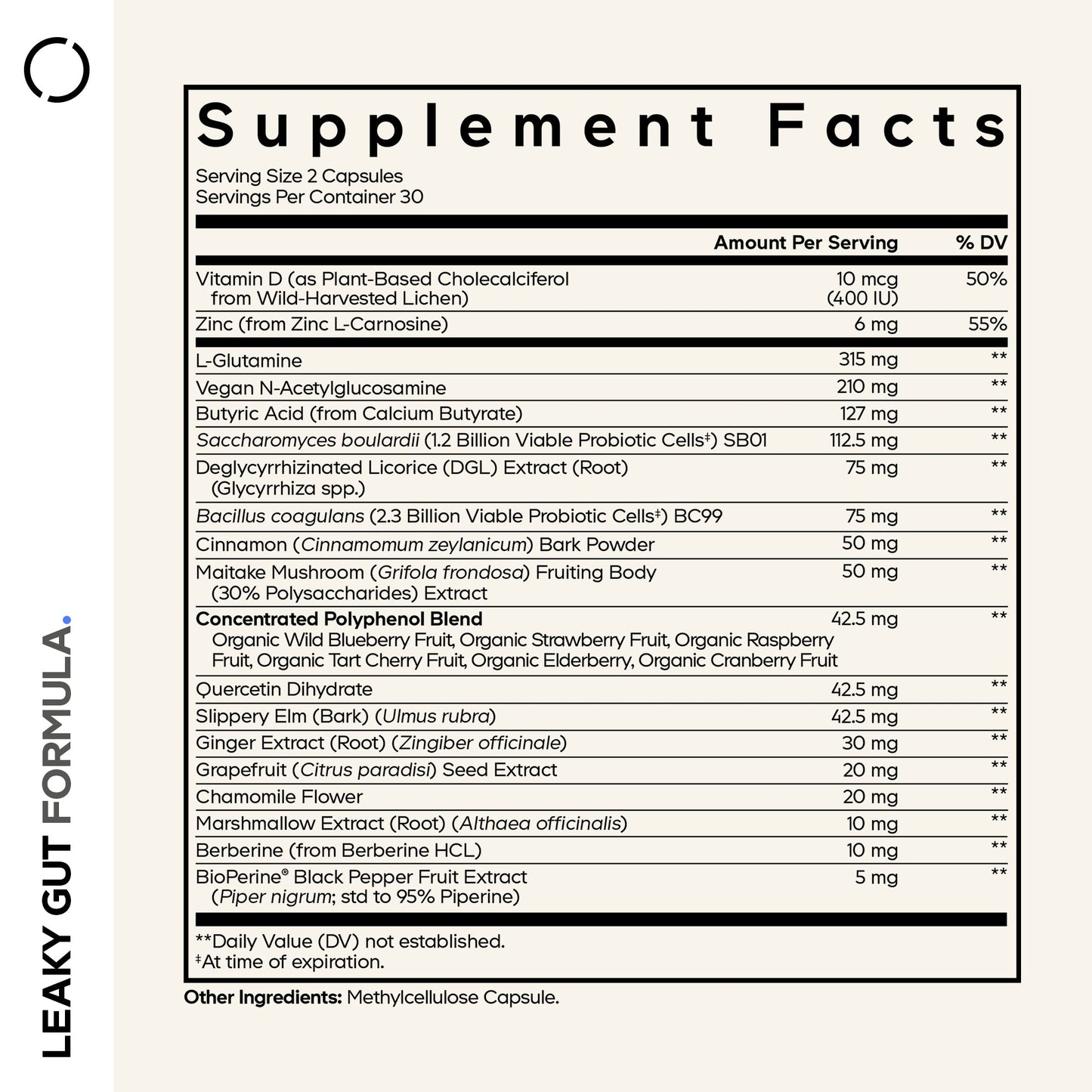 Leaky Gut Formula - Vegan America