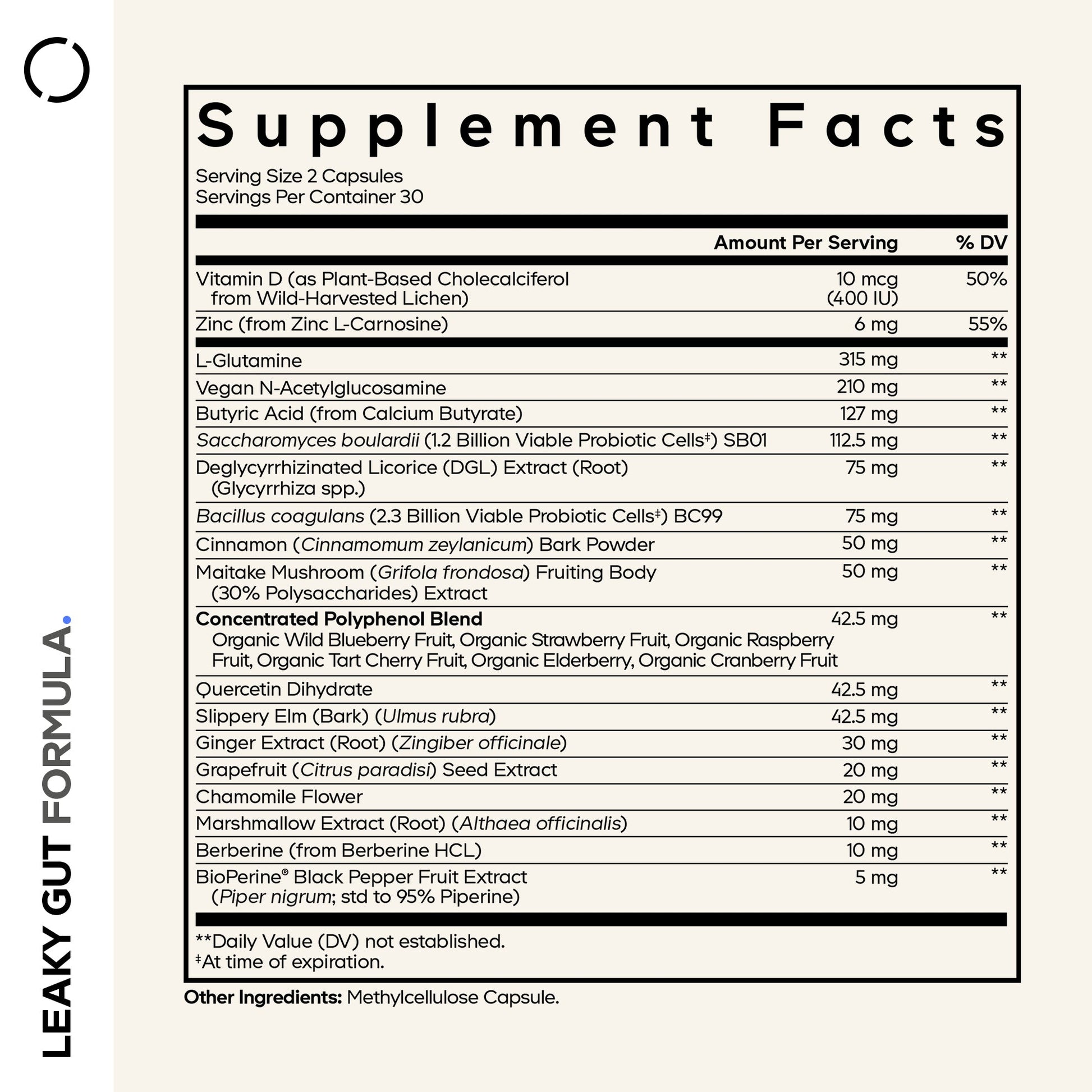 Leaky Gut Formula - Vegan America