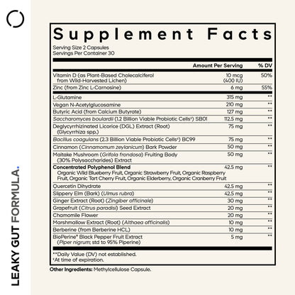 Leaky Gut Formula - Vegan America