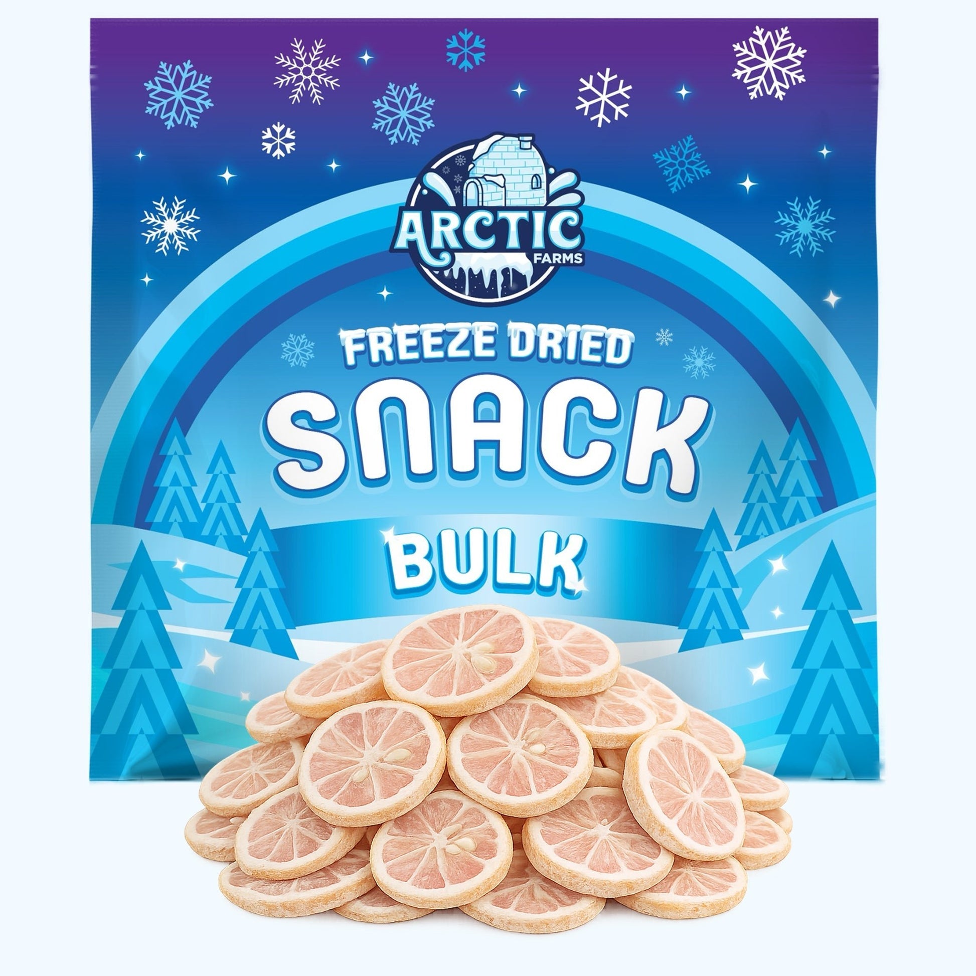 Freeze Dried Pink Lemon Slices - Vegan America
