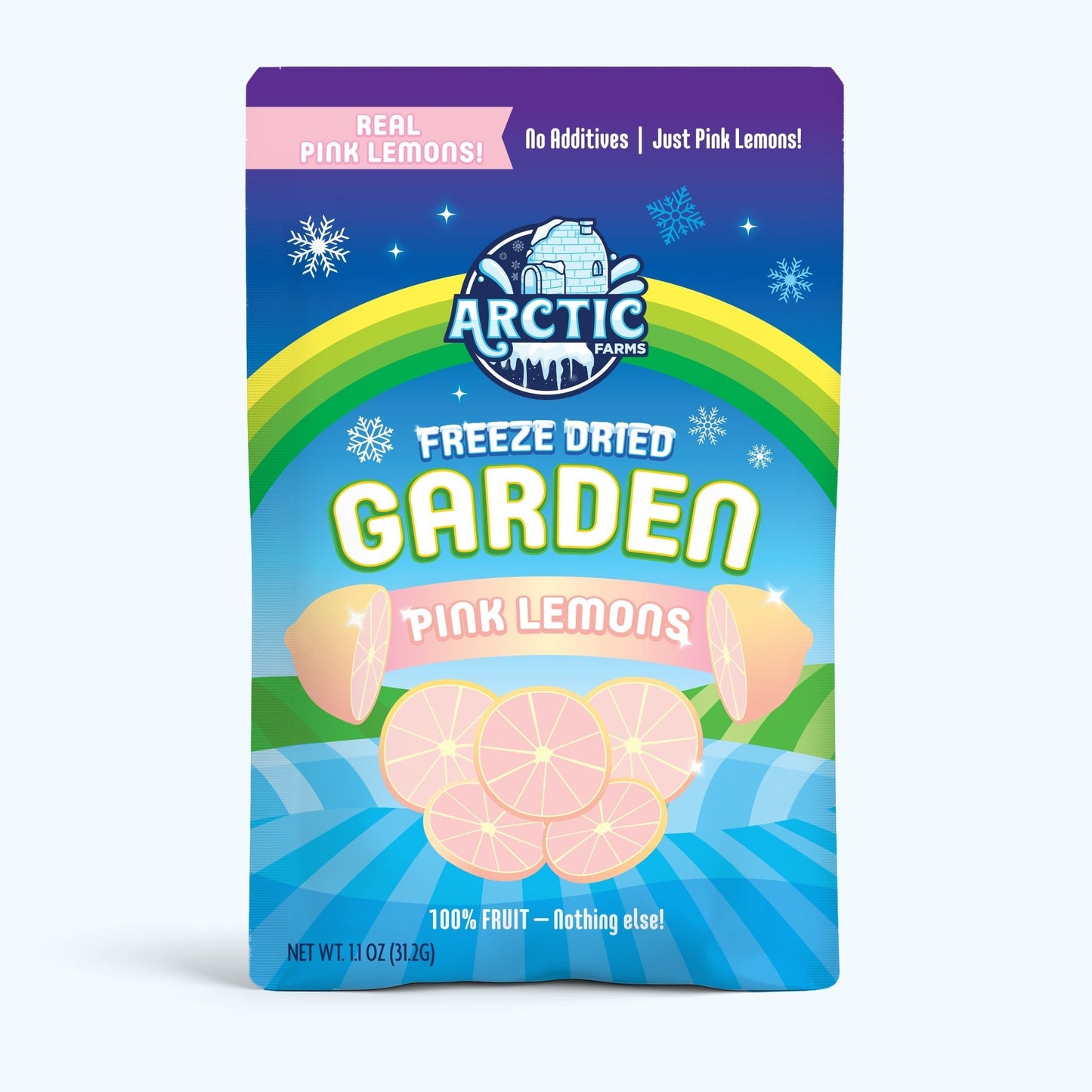 Freeze Dried Pink Lemon Slices - Vegan America