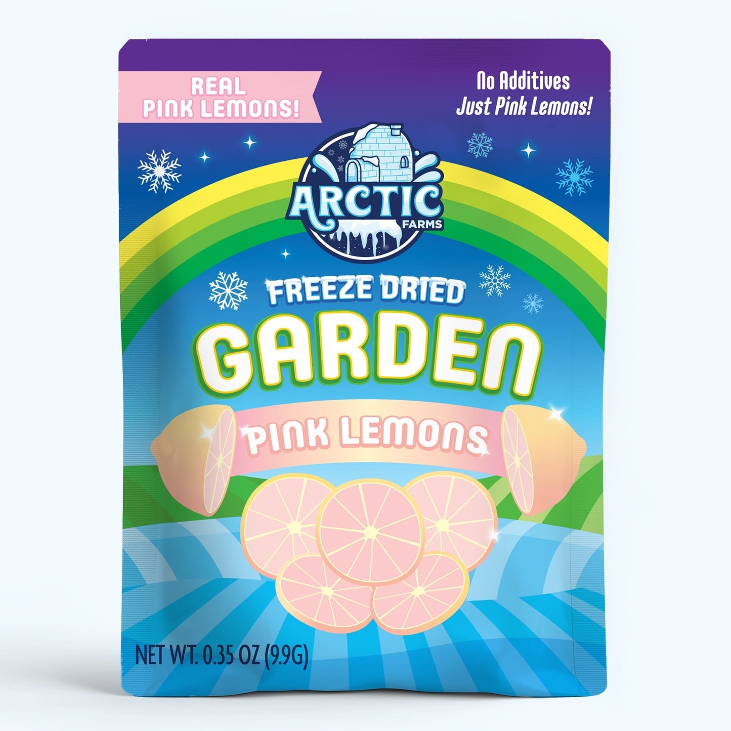 Freeze Dried Pink Lemon Slices - Vegan America