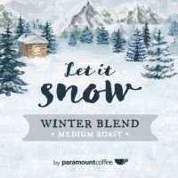 Let It Snow Winter Blend 24ct Single Serve Coffee - Vegan America