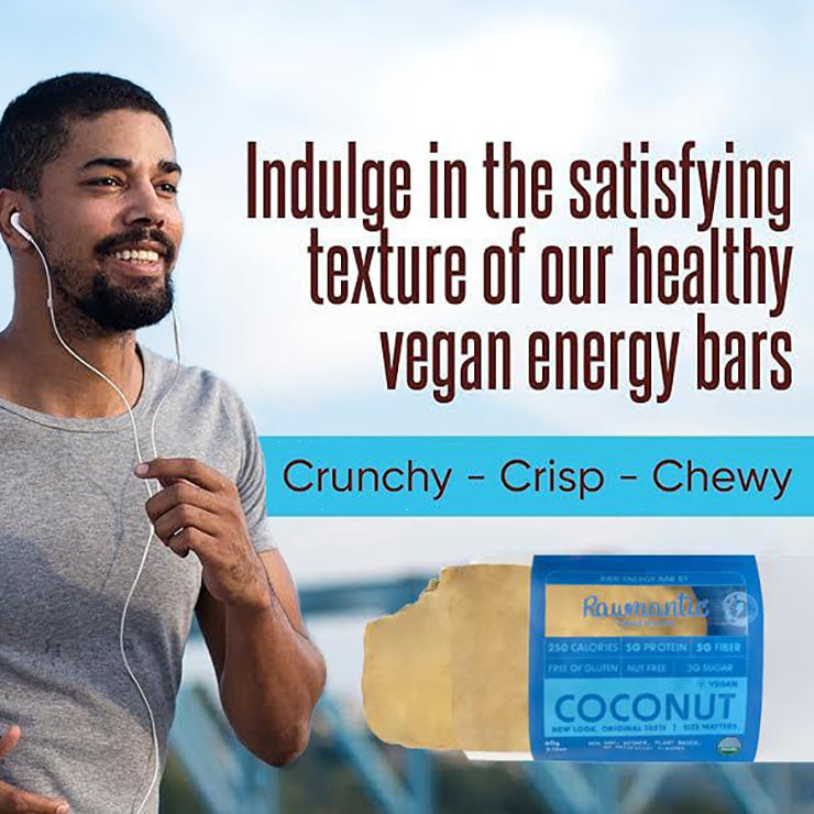 Coconut Vegan Plant Based Protein nutritional Bars