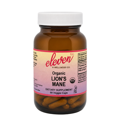 Lion's Mane Mushroom Capsules | Focus & Clarity | 60 Capsules