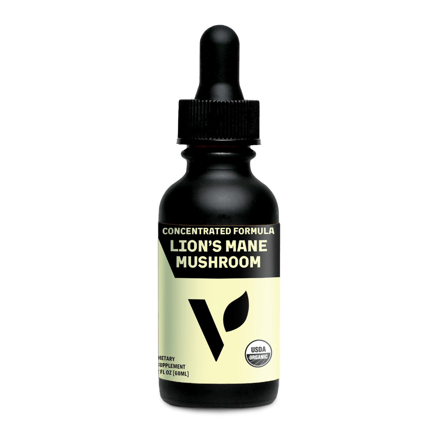 Organic Lion's Mane Mushroom, 2oz - Vegan America