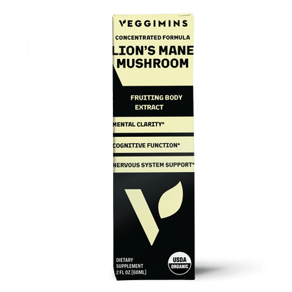 Organic Lion's Mane Mushroom, 2oz - Vegan America