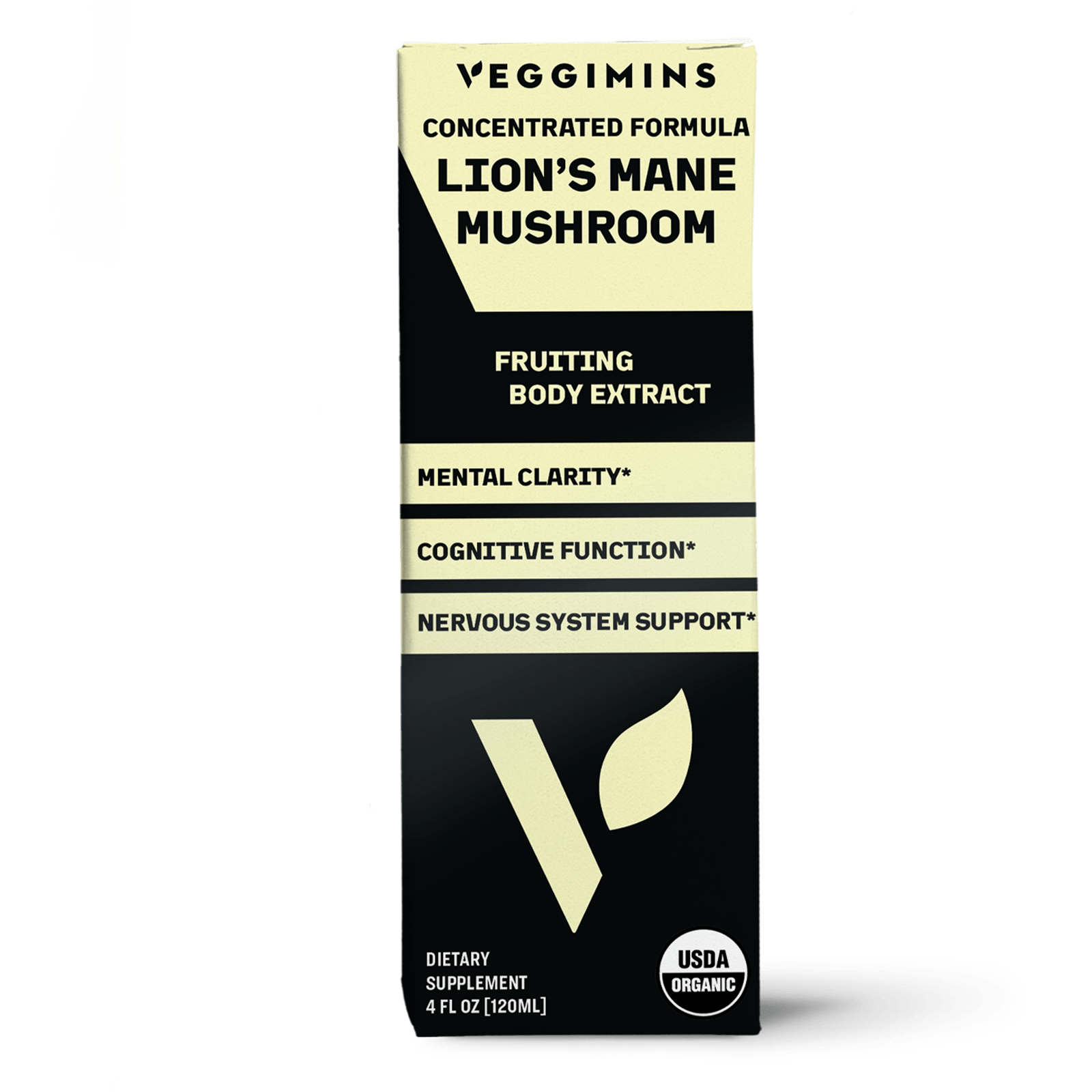 Veggimins Organic Lion's Mane Mushroom, 4oz - Vegan America