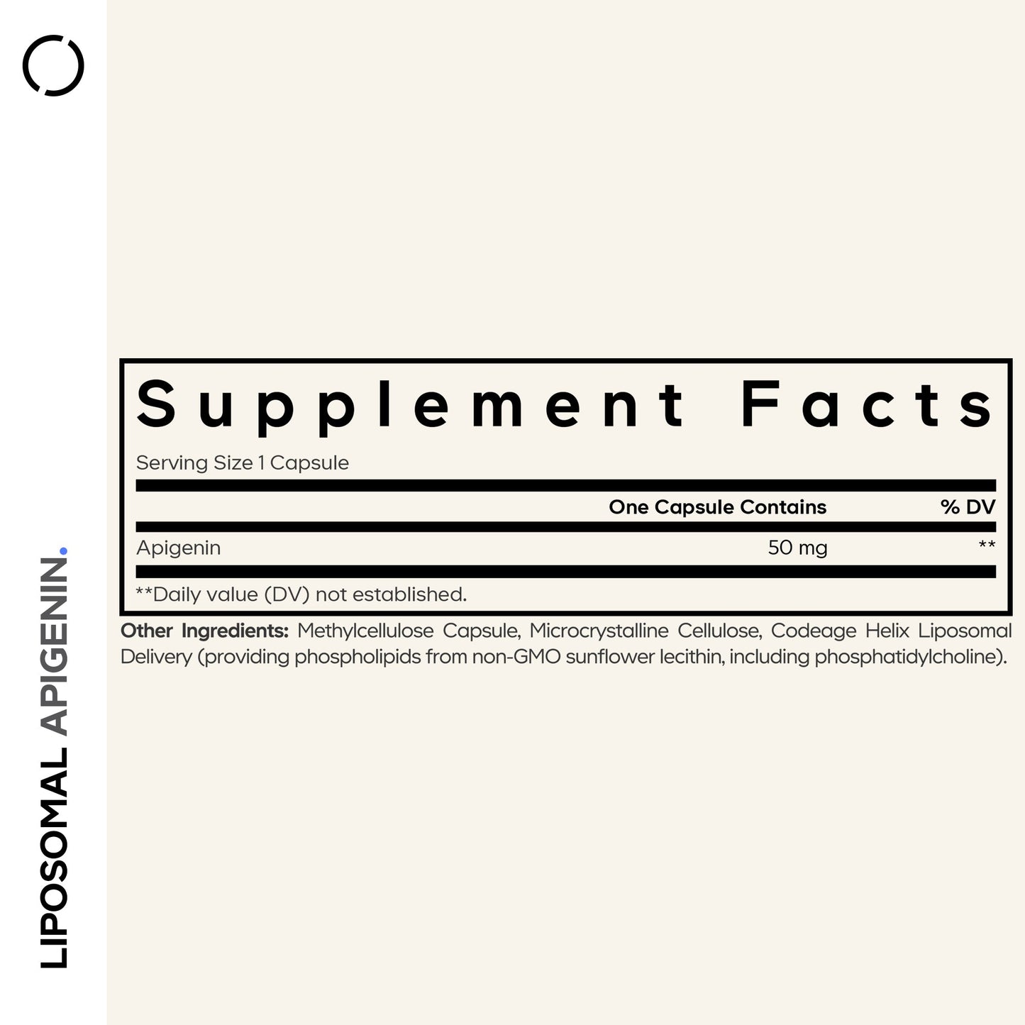 Liposomal Apigenin