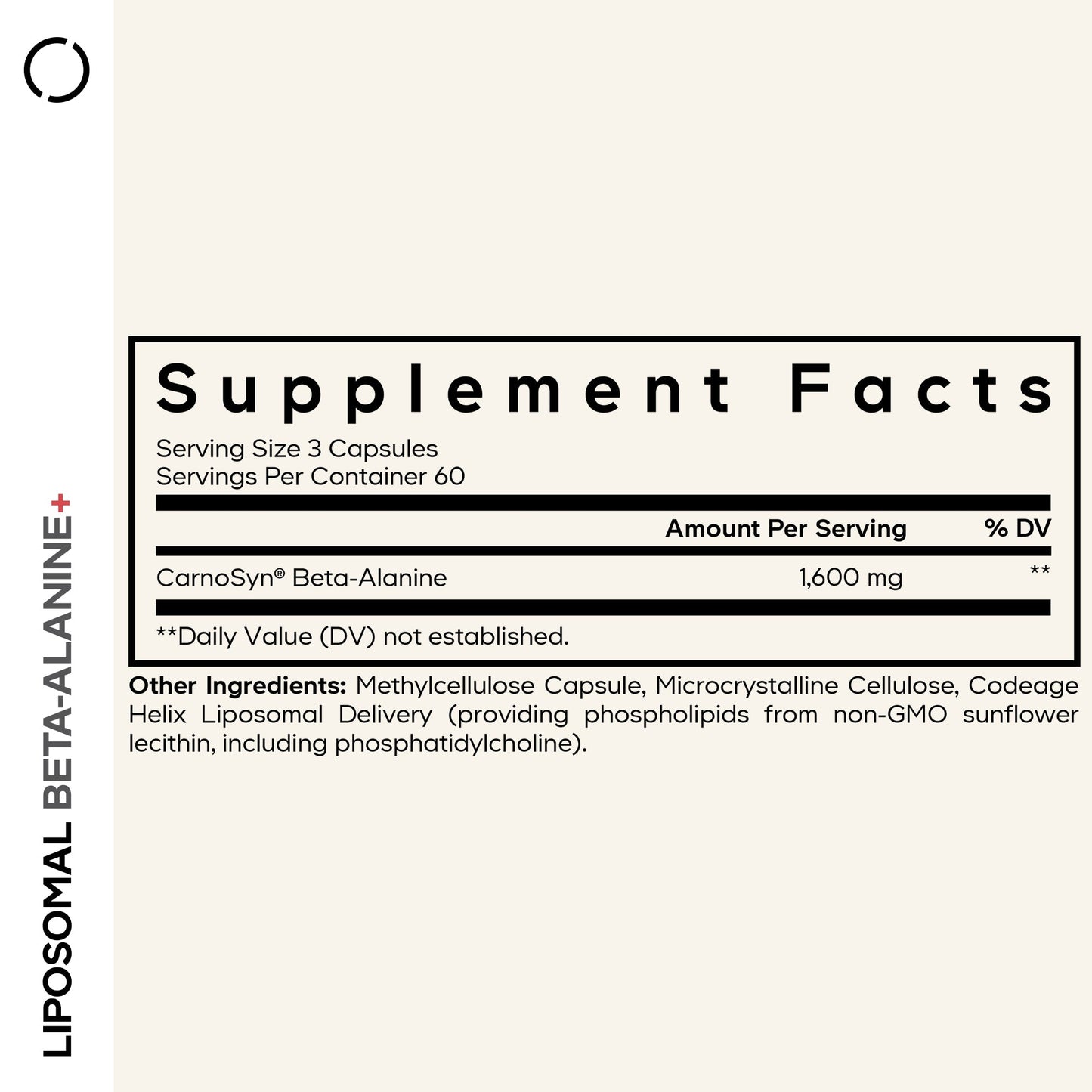 Liposomal Beta - Alanine+ - Vegan America