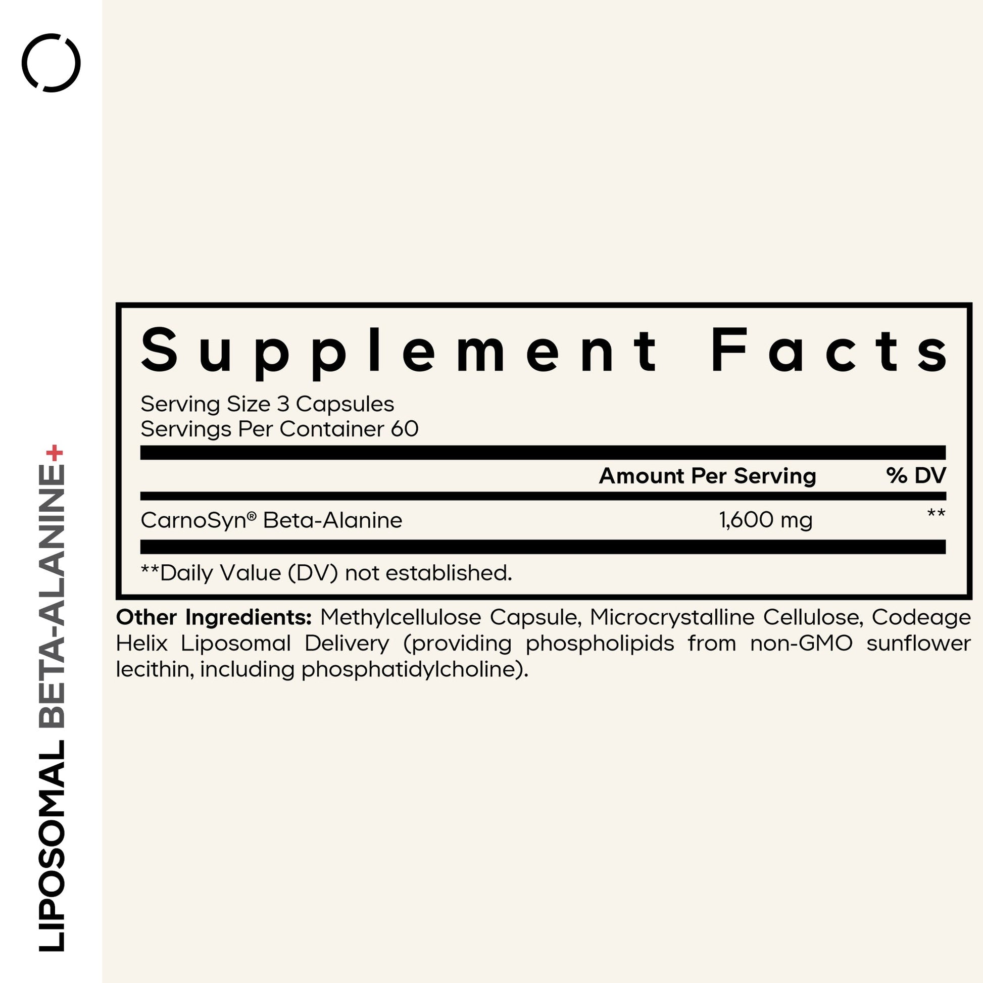 Liposomal Beta - Alanine+ - Vegan America